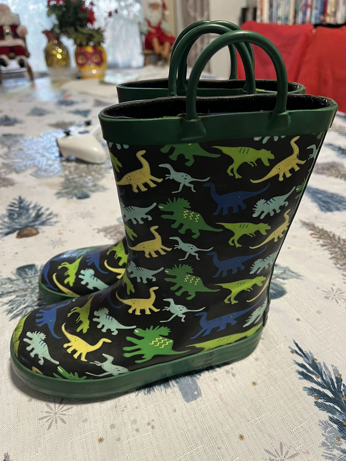 Boys Dinosaur Rain Boots 