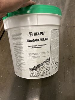 Glue for vinyl and rubber flooring