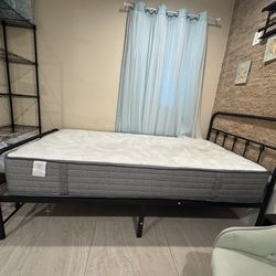 Twin size Bed and mattress