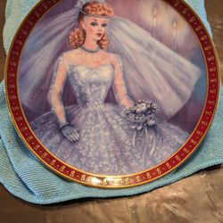 1959 Barbie Bide-To- Be By Susan Morton Plate