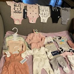 New Baby Girl Preemie Lot
