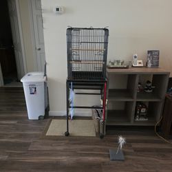 Bird Cage With Stand 