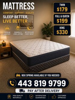 Baltimore Mattress Deals — Delivery Available - Pay After Delivery 🚚