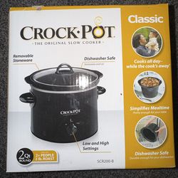 Crock-Pot Classic, 2 Qt, New in Box,