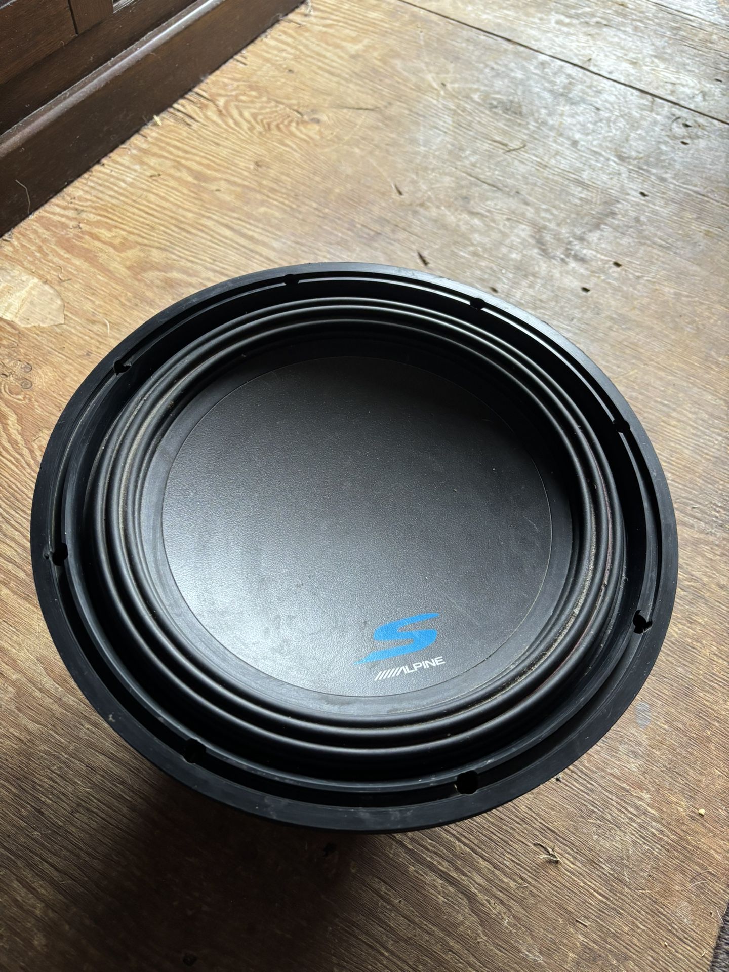 Alpine S-W12D2 Car Audio Type S Series Sub Dual 2 Ohm 1200W Peak 12" Subwoofer