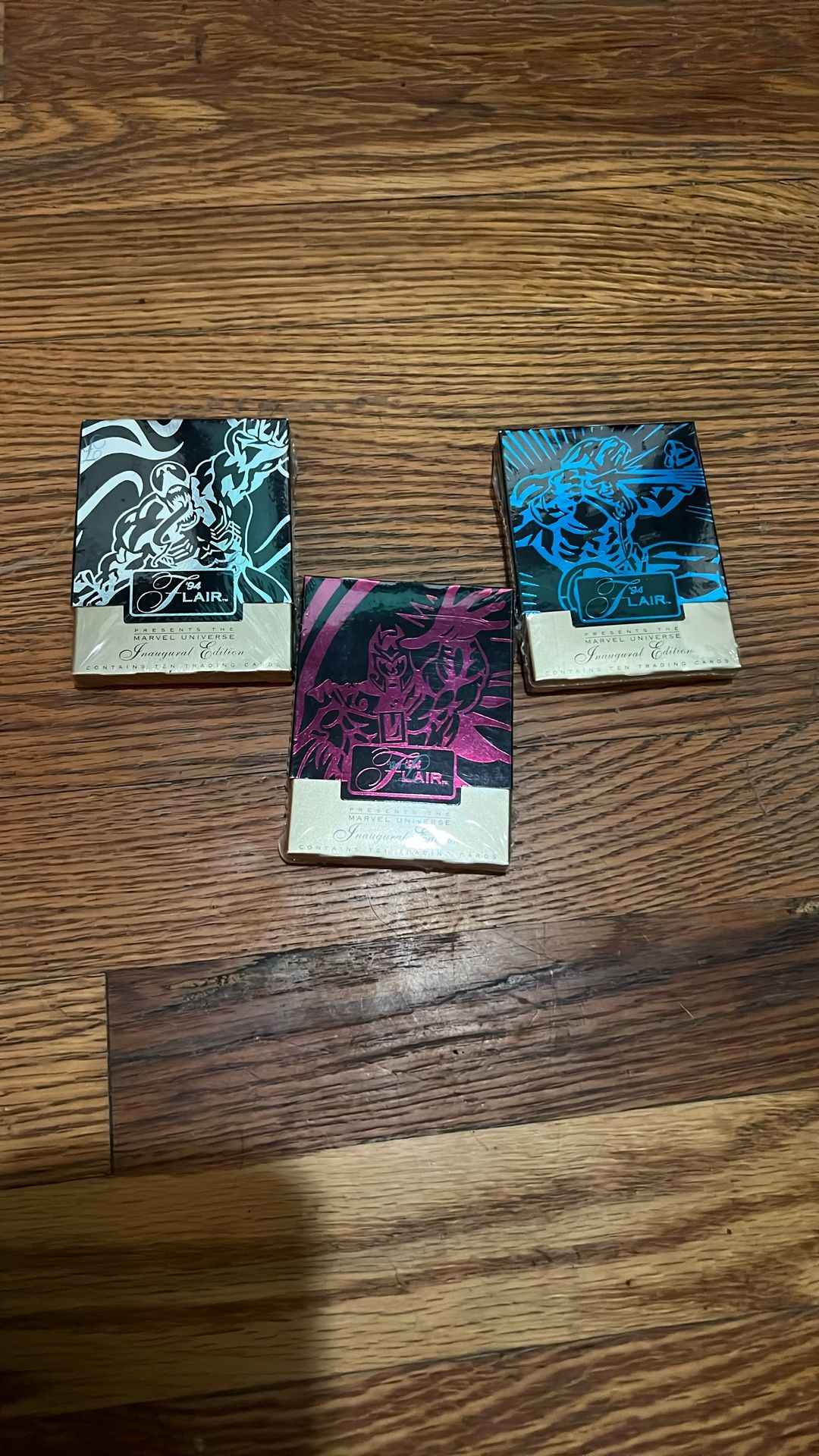Flair 94 Marvel Card Booster Packs (3 Set)