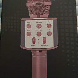 Karaoke Microphone Speaker 