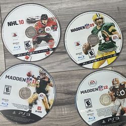 4 PS3 VIDEO GAME LOT