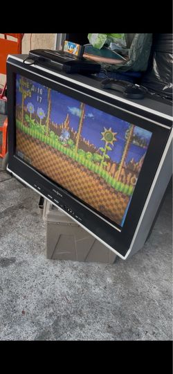 insignia 30inch widescreen crt television