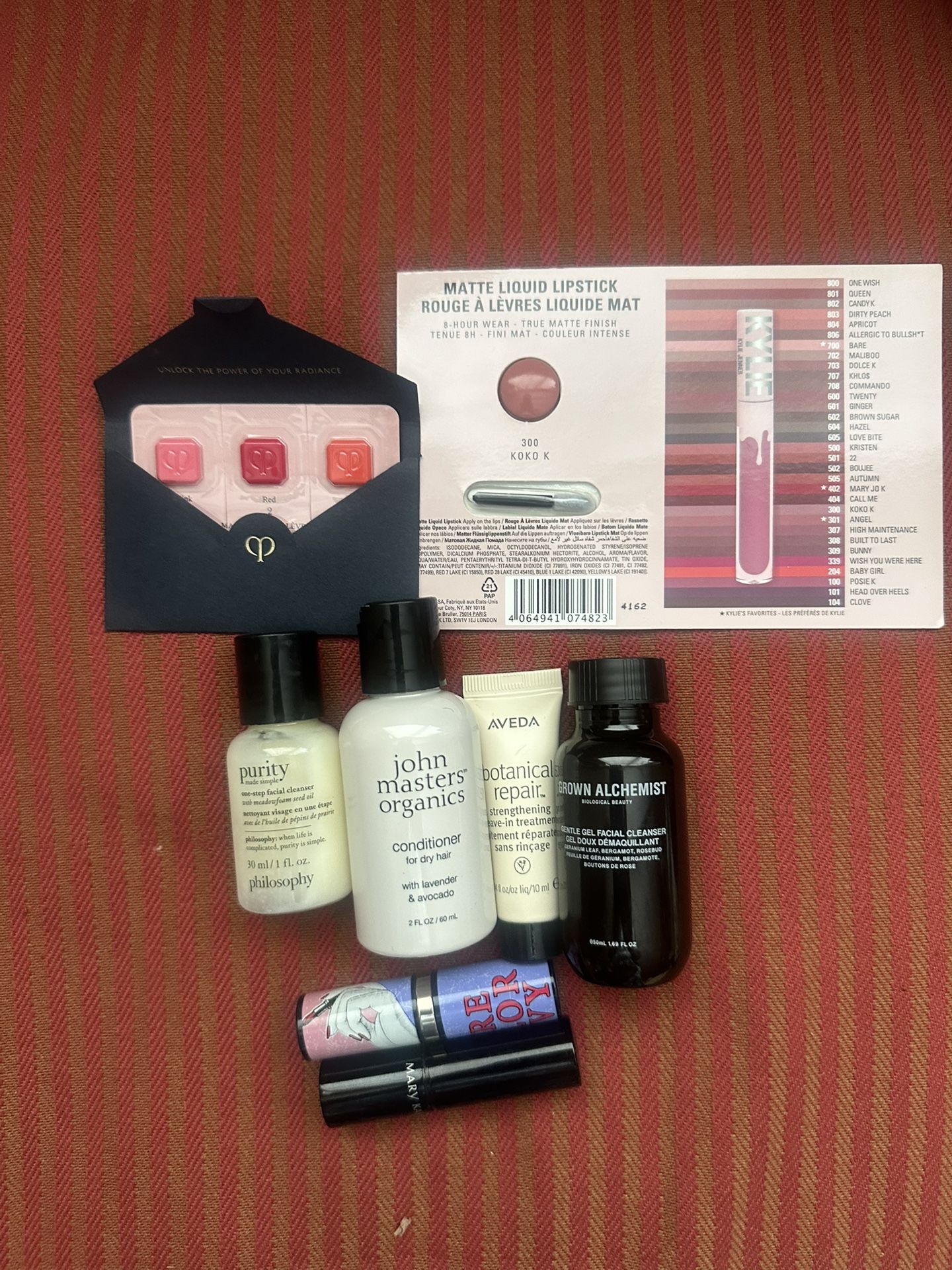 5 Pc Premium Beauty Products: Estée Lauder Lipstick, Purity, Travel Size. NWOT!