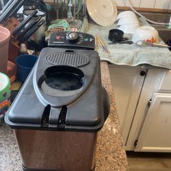 Ovente Countertop Deep Fryer