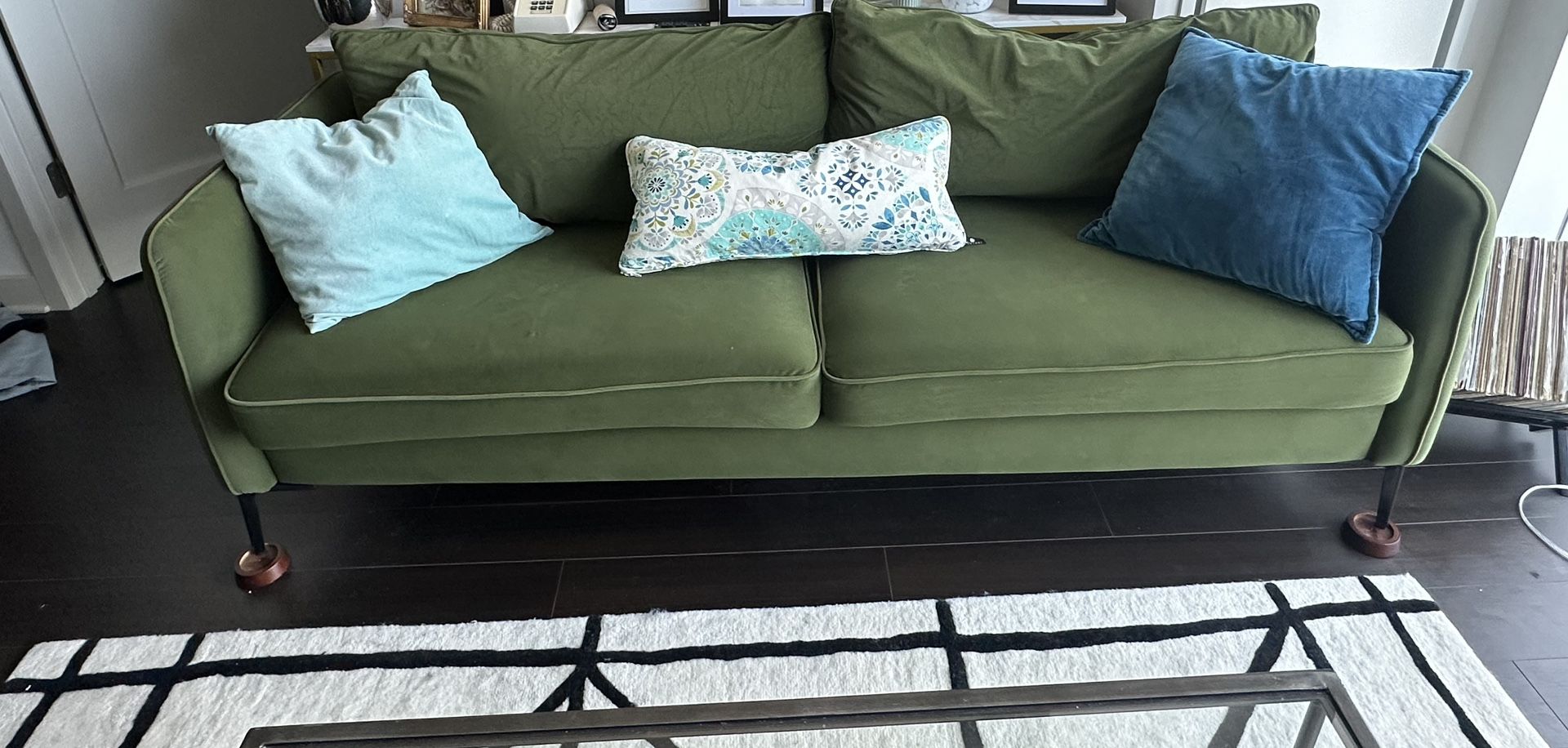 Velvet Couch
