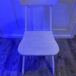 White Folding Chair