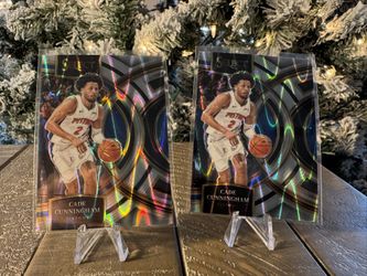 Panini Select #175 Cade Cunningham Tectonic Prizm Basketball Cards