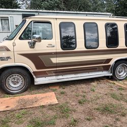 79 Chevy G20 Series Camper Van