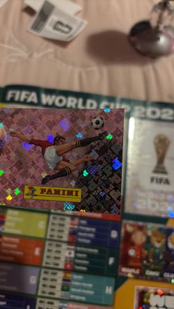 Panini sticker from World Cup 2026