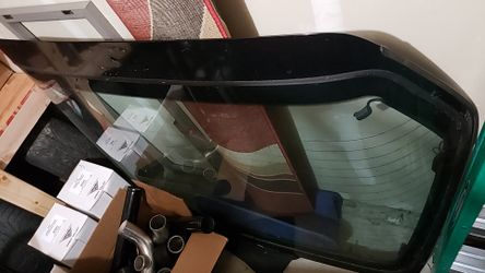 Rx7 fc rear hatch w wiper hole