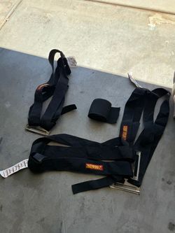 Shoulder dolly moving straps