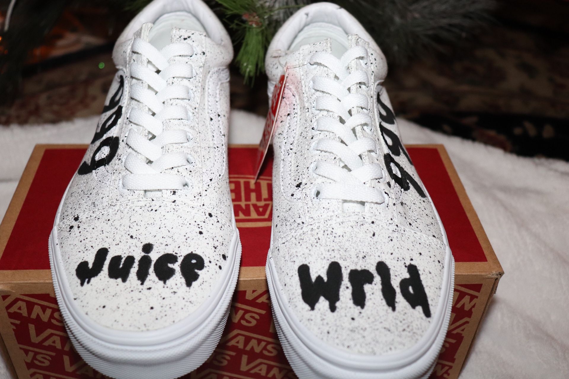 Juice Wrld custom vans