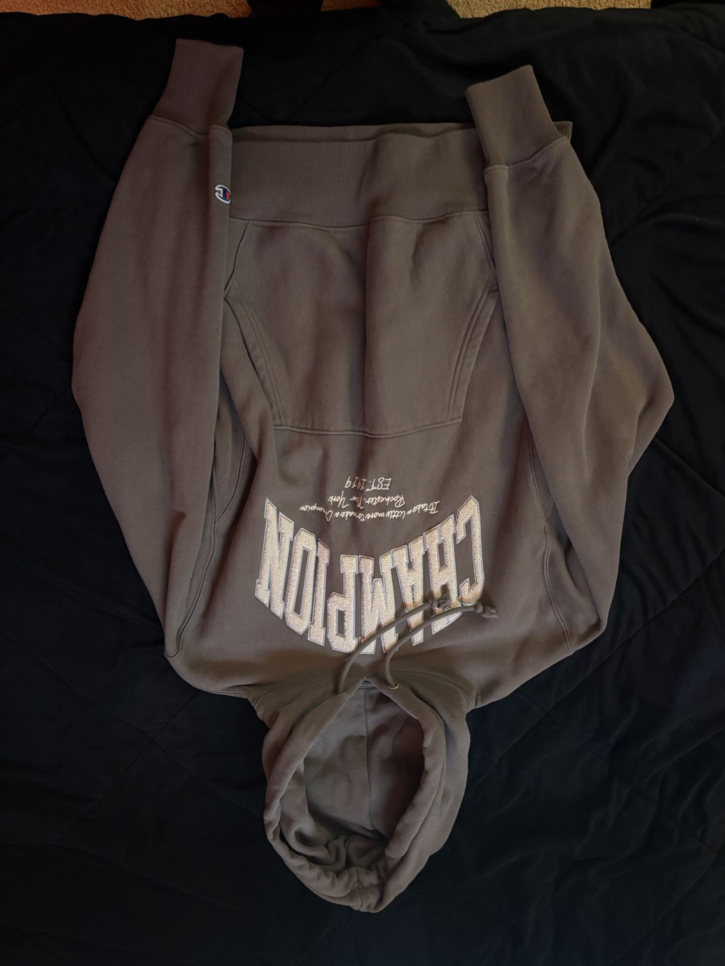 Champion hoodie men’s Medium