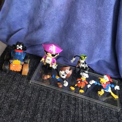 Disney -themed pirate action figures