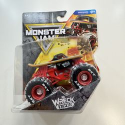 Monster Jam Wreck Deck Monster Truck New From Series 45