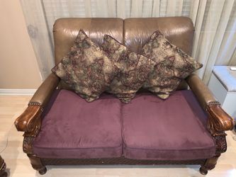 Couch Brown Leather