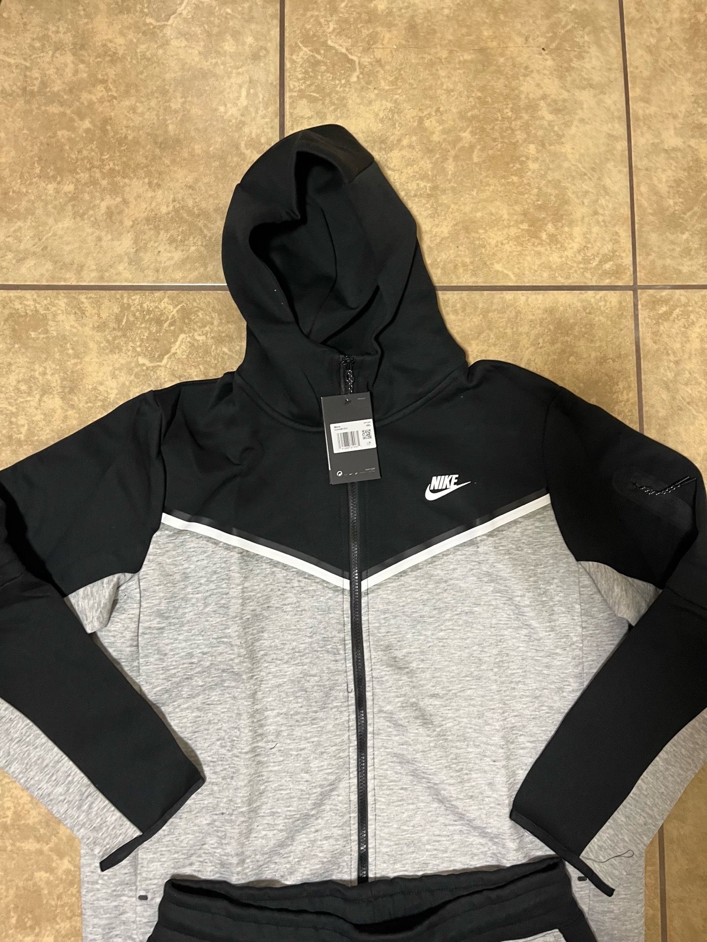 Gray & Black Nike Tech Set