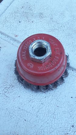 4 in wire wheel $5