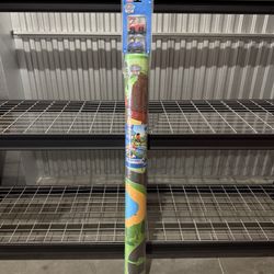 NEW Paw Patrol - Floor Playmat & 2 Toy Cars, 47” x 61", 2 Character Vehicles, Durable EVA Foam Mat, Portable