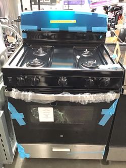 Black Gas Range