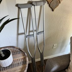 Crutches Like New 