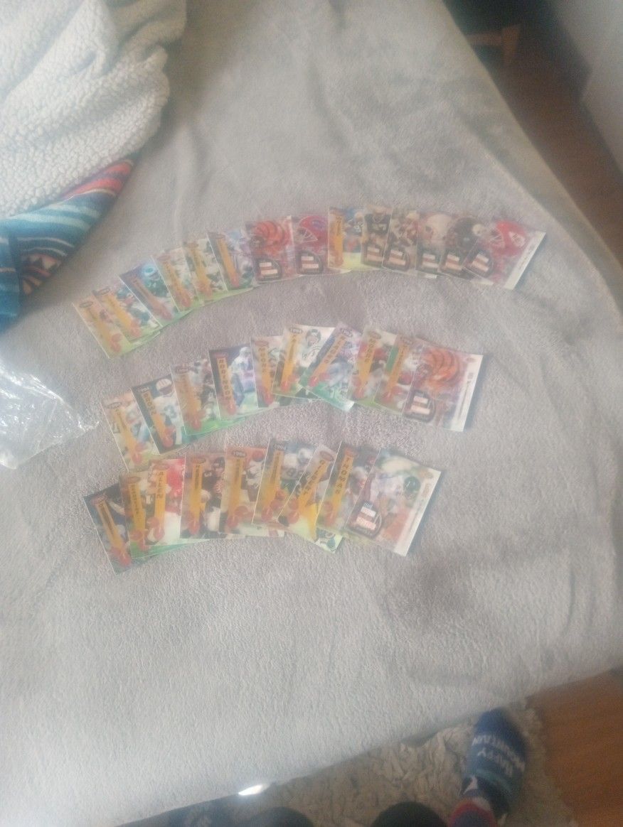 Pro Football And  Some Rookie Cards Holographic