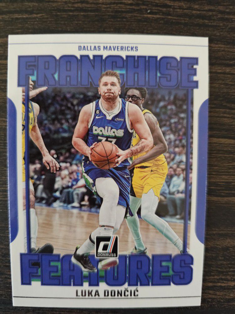 Luka Doncic #25 2023 Panini Donruss Franchise Features