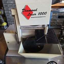 Diamond Laser 1000 Lapidary Band saw 