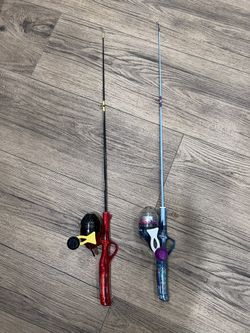 Fishing Rods For Kids Needs Fishing Line. Price Is For Both