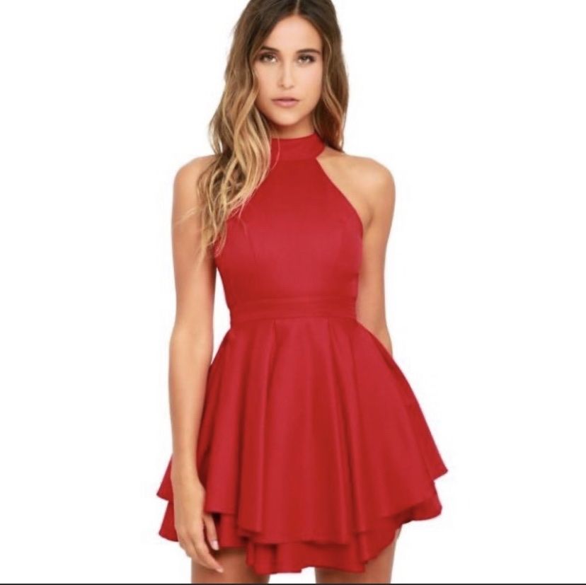 Red Lulu’s Minidress