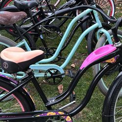 BIKES FOR SALE FROM $70 to $120 Each Ask for Price. I have two bikes 24” Wheels and the rest 26” WheelsSee my other bikes. Thanks