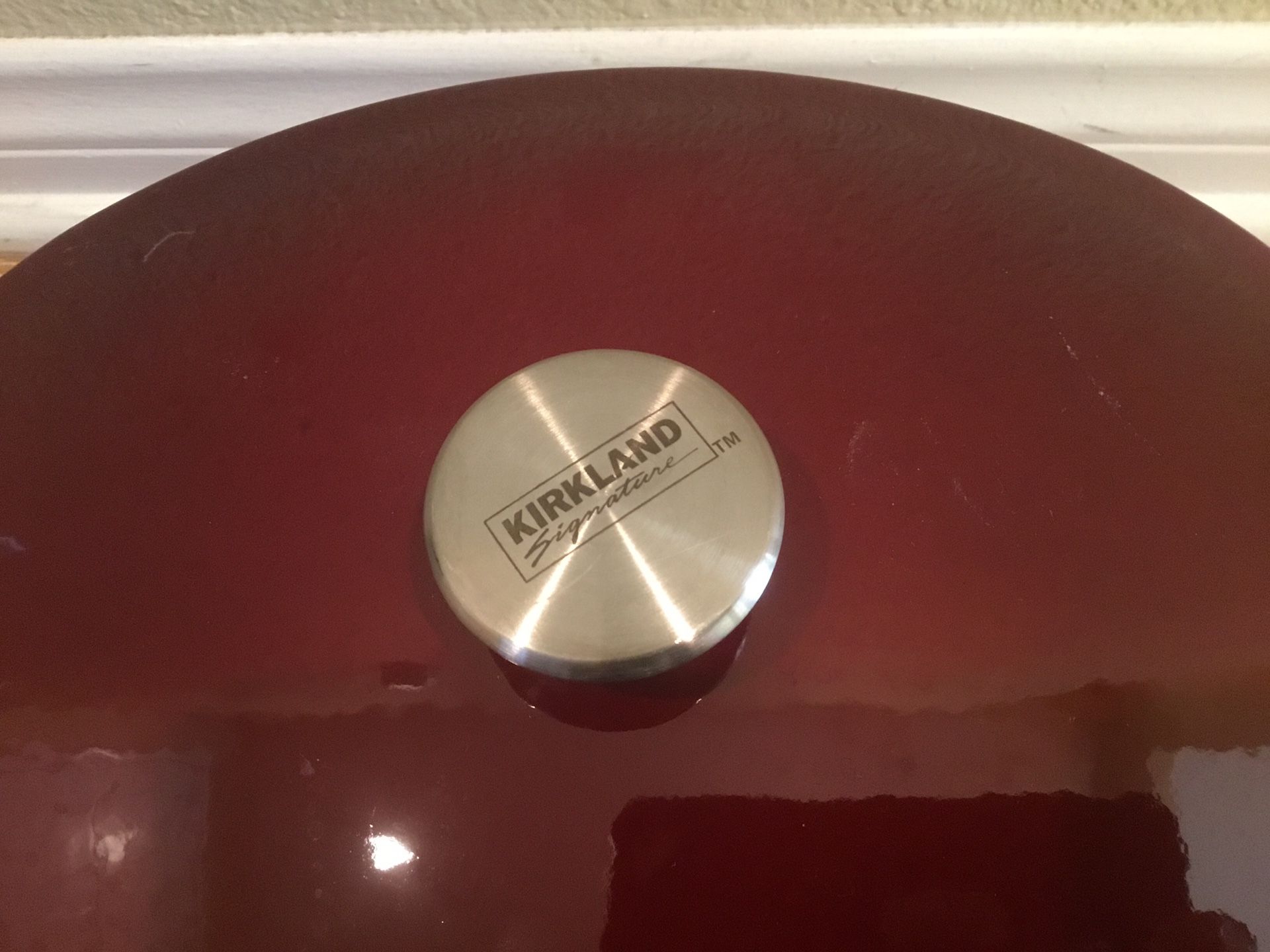 Kirkland signature Dutch oven, used but in great condition.... for Sale