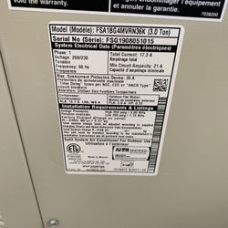 Selling 2 Different HVAC Units