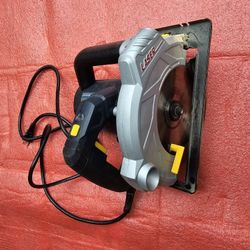 Chicago Electric Power Tools 7 1/4 Inch Circular Saw With Laser Guide 