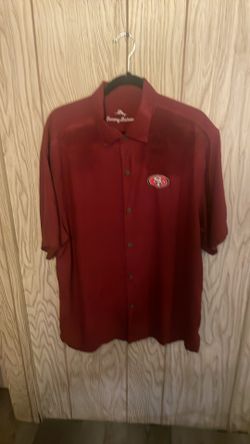 49er Tommy Bahama short sleeve button up shirt