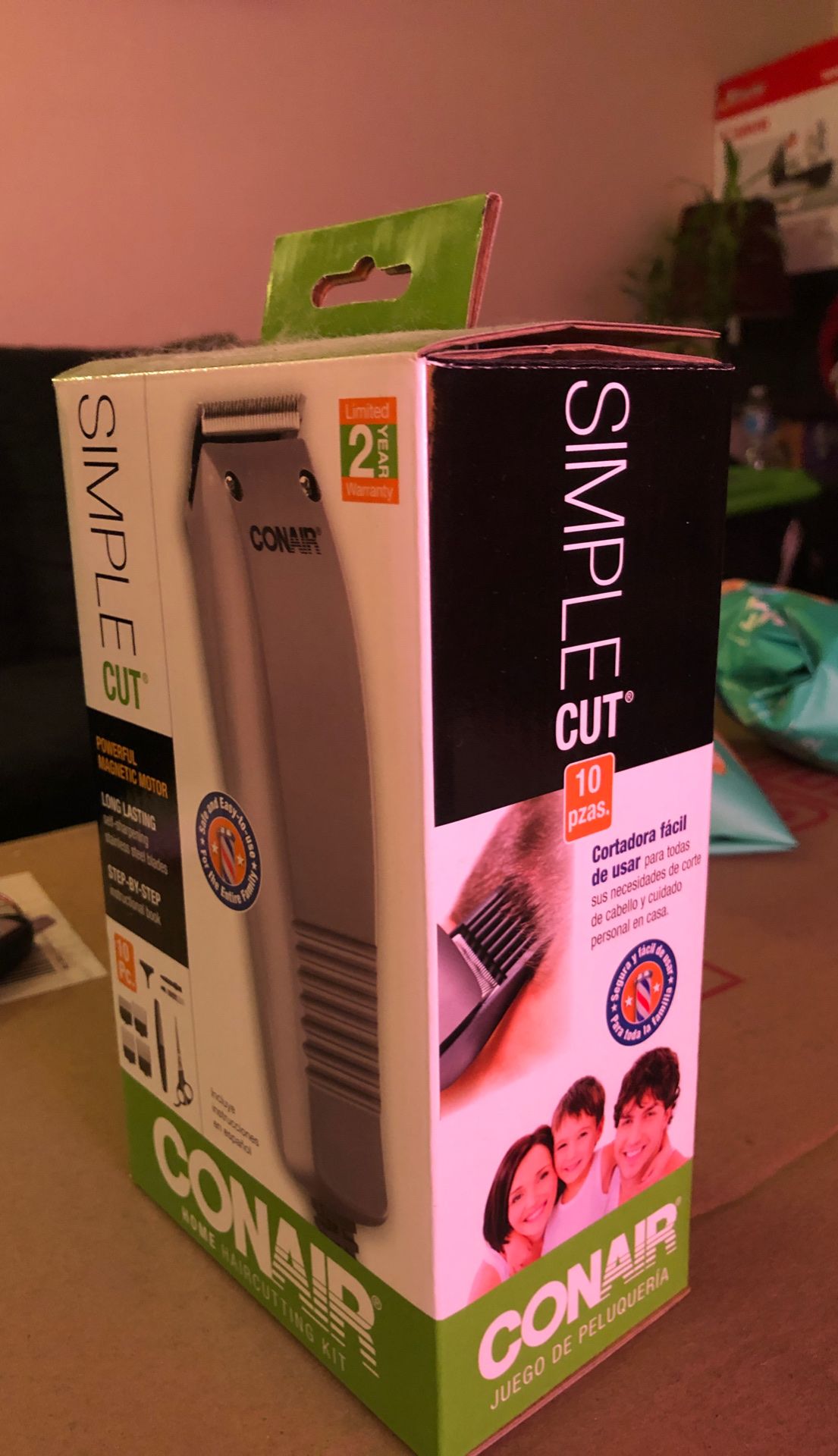 Conair home haircutting kit