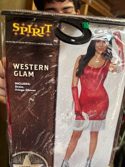 Western gl costume