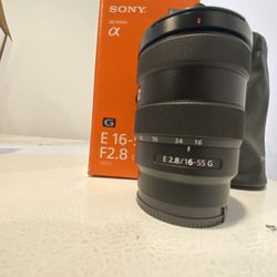 Sony 16-55mm F 2.8 G Master Lens 