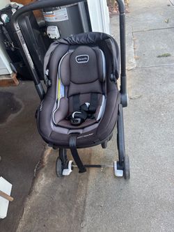 Evenflo car seat and stroller