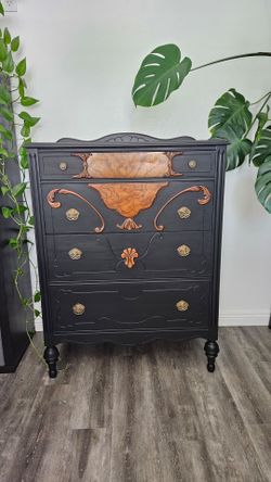 Beautiful Antique Dresser and Bed Frame