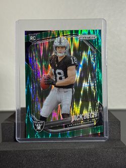 Jack Bech Prizm Rookie Card Las Vegas Raiders