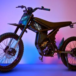 GT73 Ebike 2400W 1747Wh 37 MPH 85 Miles Long Range 25" Tire Electric Dirt Bike (Lightly Used)