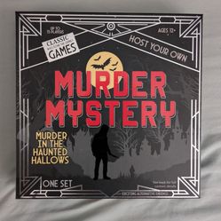 Murder Mystery Board Game 